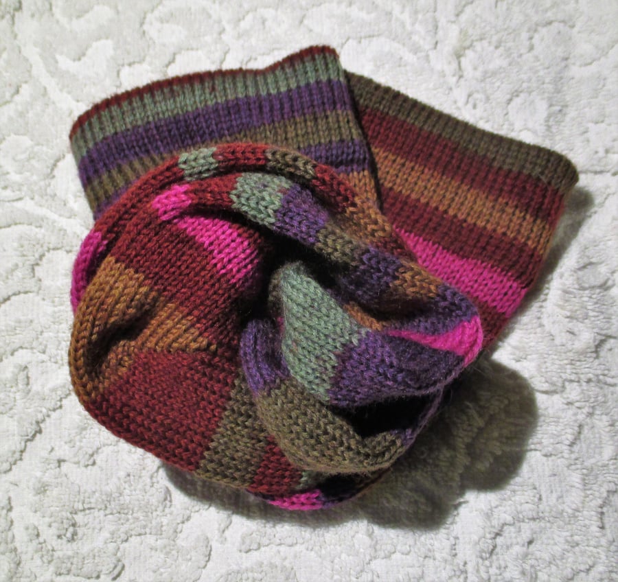 Handmade Wool Socks SIZE: 7-9 UK, 9-11 US, 39-42 EURO