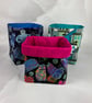 Cats fabric basket, Cats storage bin, 3 options, Handmade - Image 2