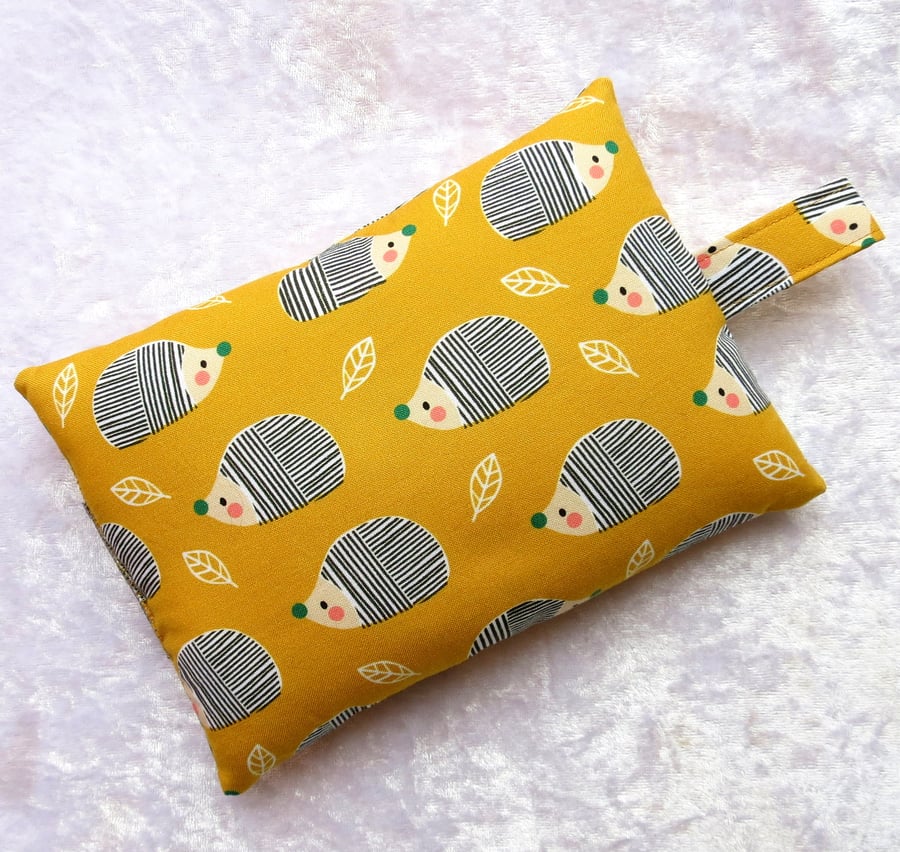 Mouse wrist rest. Wrist support. Hedgehogs. Folksy