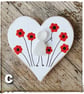 Seaglass magnets "Poppies" - Image 5