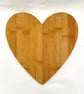 Personalised Heart Cheese Board, Bamboo, Wedding Gift, New Home - Image 4