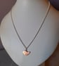 ROSE GOLD SPARROW AND SILVER CHAIN NECKLACE -BIRD -CHRISTMAS - FREE UK POSTAGE - Image 3