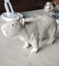 Capybara Ceramic Ornament - Hand Built - Image 9