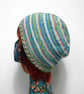 Lightweight Striped Wool Beanie - Image 3