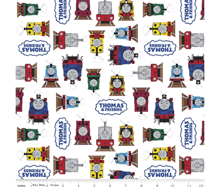 Riley Blake - All Aboard Thomas The Tank Engine  and Friends Fabric