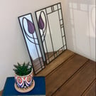 Art Deco-Art Nouveau style mirror