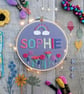 Personalised Name Embroidery Art - Image 1