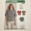 Sewing pattern,  blouse variations, New Look K6434, uncut