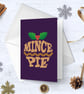 Mince Pie Christmas Card - Image 2