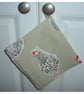 Pot Holder Potholder Kitchen Grab Mat Pad Chickens - Image 1