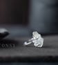 Dandelion Ring Herkimer Diamond Resin Ring Raw Crystal Cocktail Ring Statement R - Image 4