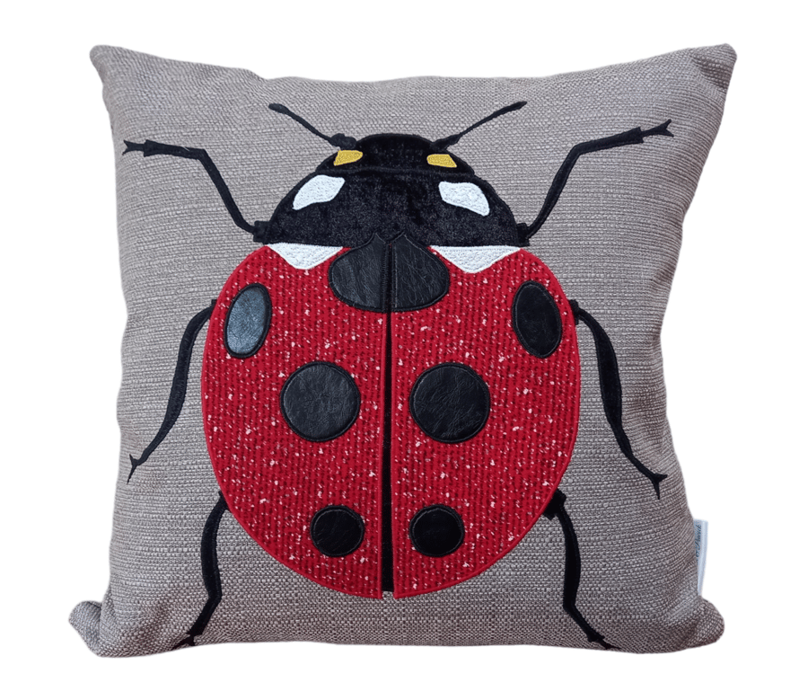 Ladybird Cushion