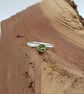 Peridot Amethyst Garnet Citrine Sterling Silver Stacker Ring - Image 3