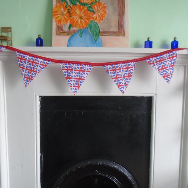 5 Meters Union Jack Bunting Cotton 