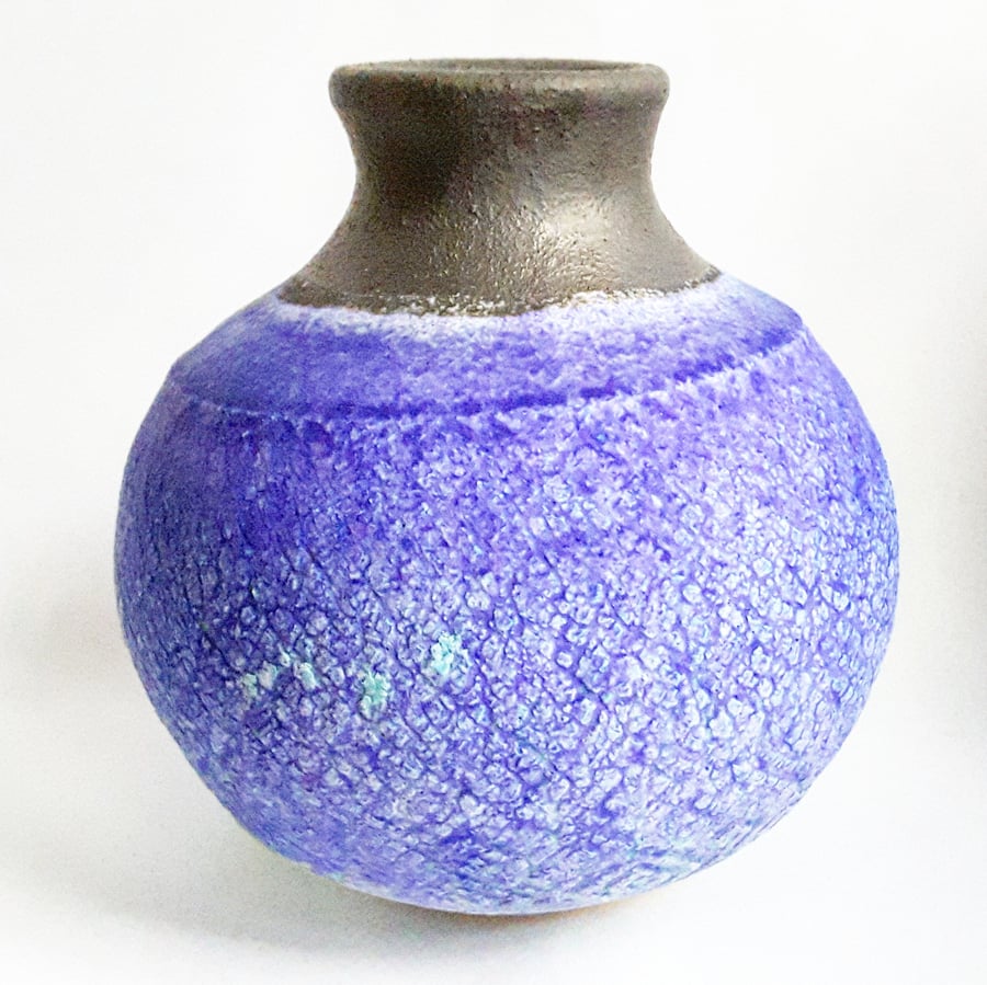 Blue Ceramic Vase 