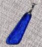Sparkly Blue Glass Pendant - 1261 - Image 6