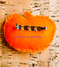 Pumpkin Felt Brooch. - Image 2