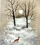Original Aceo Painting ‘ Fox in the Snow   ‘ by Stephen Allen 