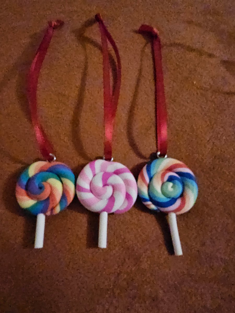 Mini Lollipop Tree Decorations