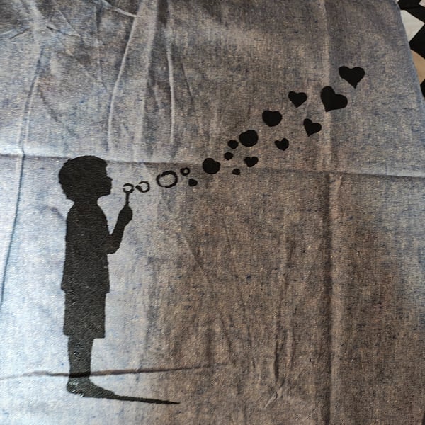 Hand painted tote bags 