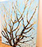 Contemporary Tree Painting, Turquoise Wall Decor, Original Acrylics on Canvas - Image 8