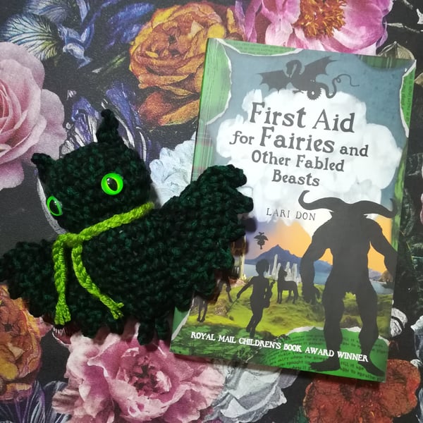 First Aid For Fairies and Other Fabled Beasts and Crochet Bat