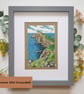 Neist Point, Isle of Skye, small original artwork, Scottish landscape