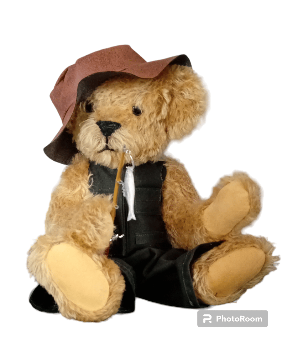 Fisherman Bert Mohair Teddy Bear