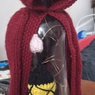 Hand Knitted Traitors Wine Bottle Cover