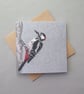 Great Spotted Woodpecker card - Image 6