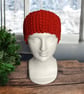 Crocheted Bobbles and Lines Ear Warmer - Image 2
