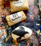 Tiny Magpie Story Stones- Handmade Nature Inspired Bird Art - Image 5