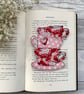 Bookmark, tea cup stack bookmark - Image 3