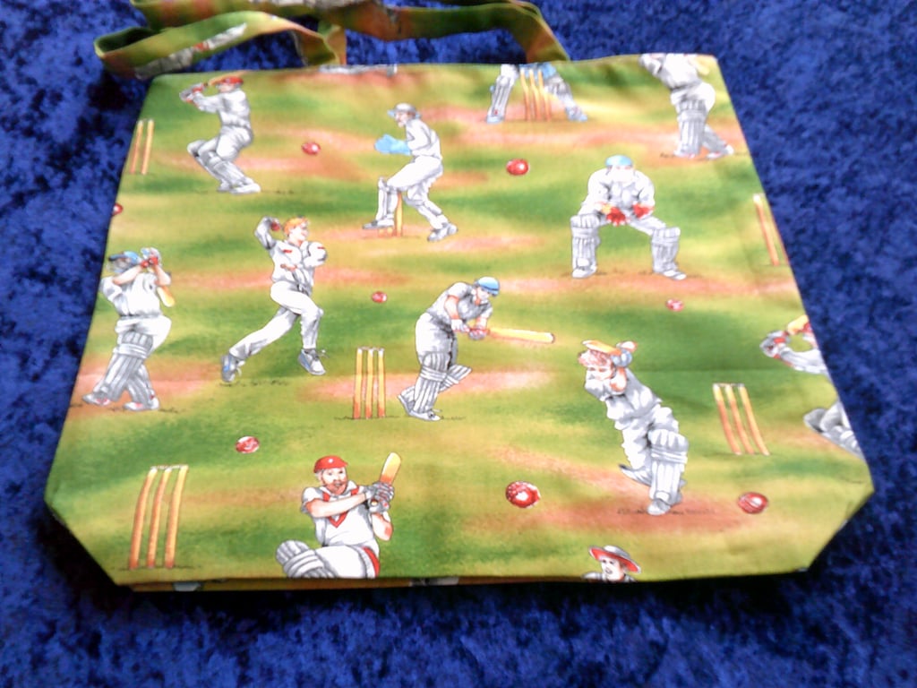 Cricketers Fabric Bag