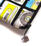 Funky Cassette Tape Zip Pouch - Small Zipper Bag for Everyday Essentials - Image 3