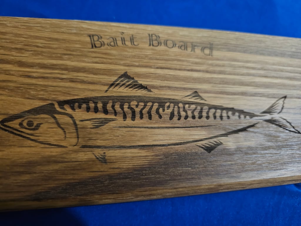 Oak chopping board - bait board 29x11x2cm