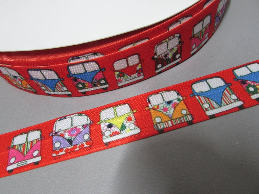 Campervan Fold Over Elastic x 1 metre