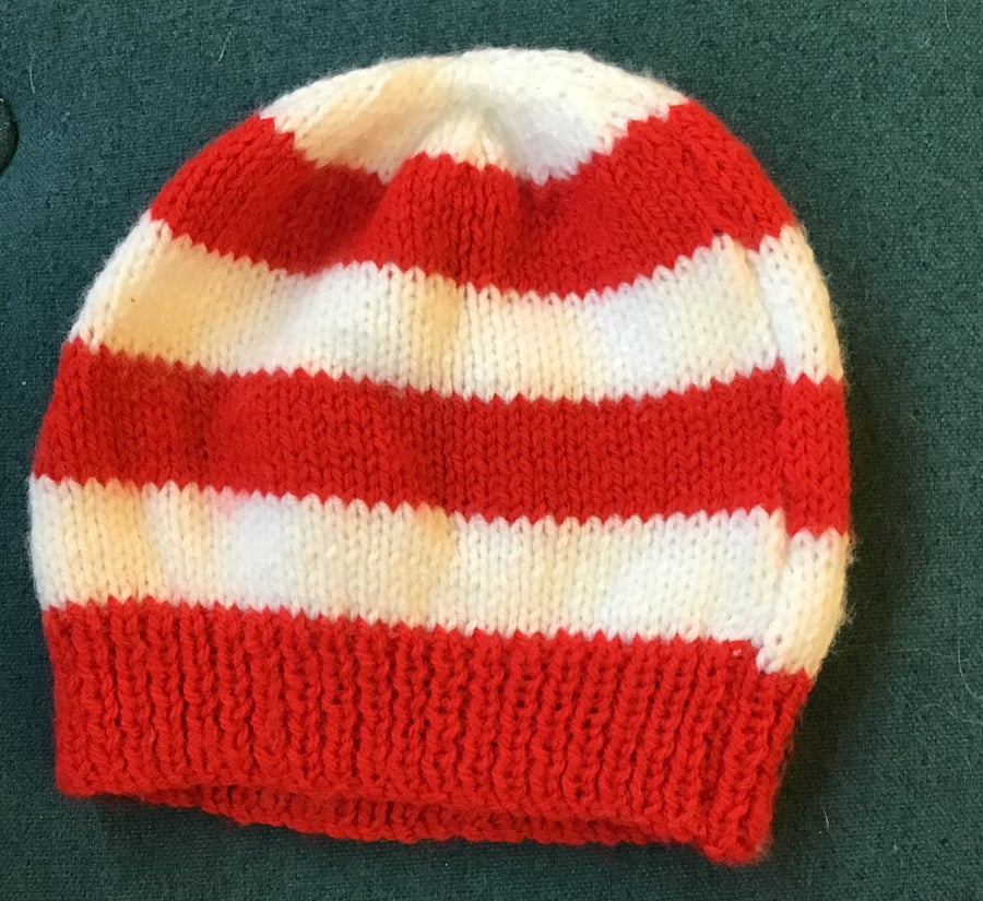 Hand knitted chistmas Bean for 3-5 years