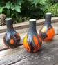 Retro lava Vase - Yellow - Image 3