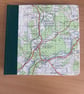 Map covered book Grantown on Spey