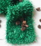 Christmas sparkle scarf - Xmas fashion scarf - Unique handmade gift - Image 7