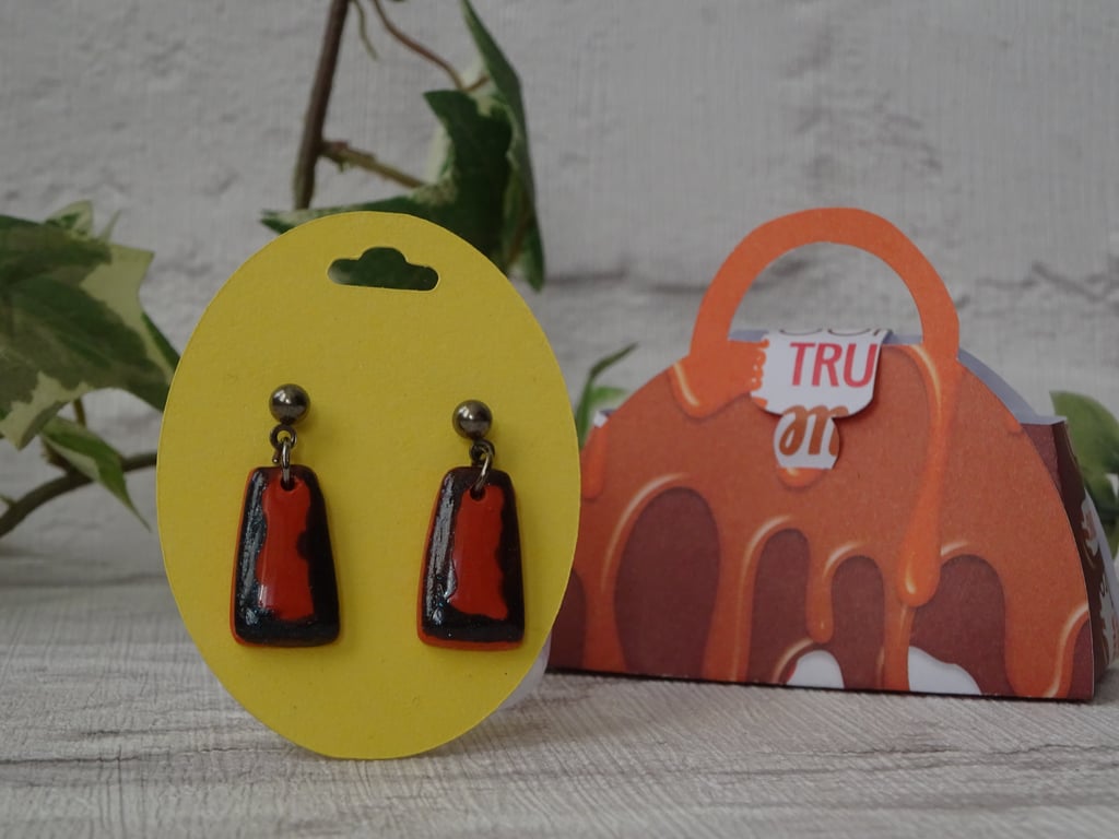 Autumn Collection: Dangling Dawn Polymer Clay Earrings