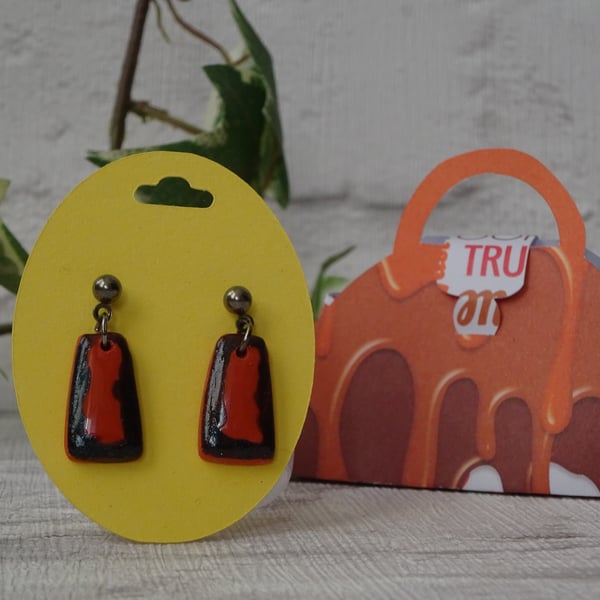 Autumn Collection: Dangling Dawn Polymer Clay Earrings