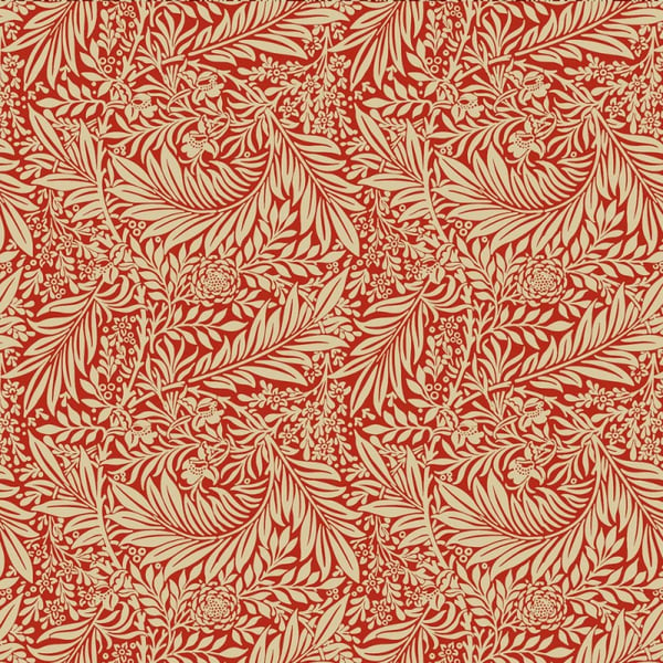 12 William Morris Crimson  Napkins 40 x 40cm. 3 Designs