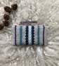 Woolly Wallet - Sky Blue. Handwoven in Wales - Image 3