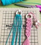 Macrame Bookmark - Handmade macrame bookmark - Image 2