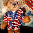 President Trump Mohair Teddy Bear