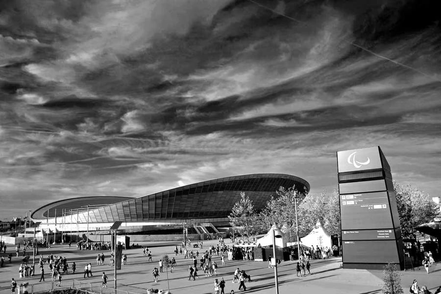 Lee Valley VeloPark 2012 London Olympic Velodrome Photograph Print
