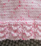 12" Early Baby Lace Edge Baby Girls Cardigan (Prem) - Image 6