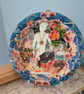 My Five Year Old 24cm Original Collage Plate - Image 2